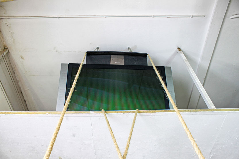 Powerline, 2012. A work by Carlos Valverde.